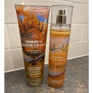 Bath & Body Works Golden Hour Coast Lotion Spray Set